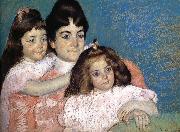 Mary Cassatt, The Lady and her two daughter
